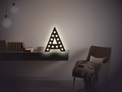 LITTERA lampada da muro 